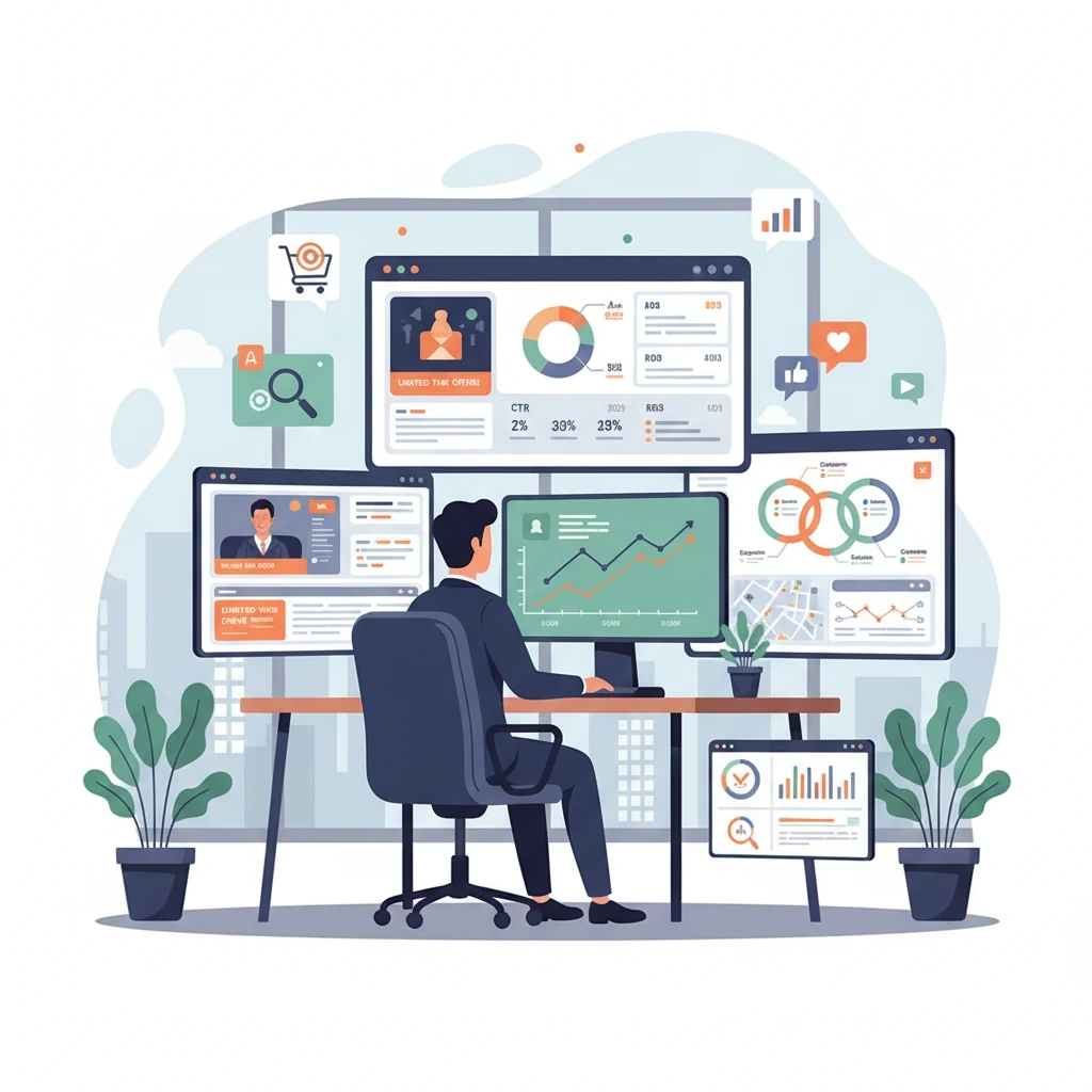 تبلیغات هدفمند و بهینه‌سازی مداوم