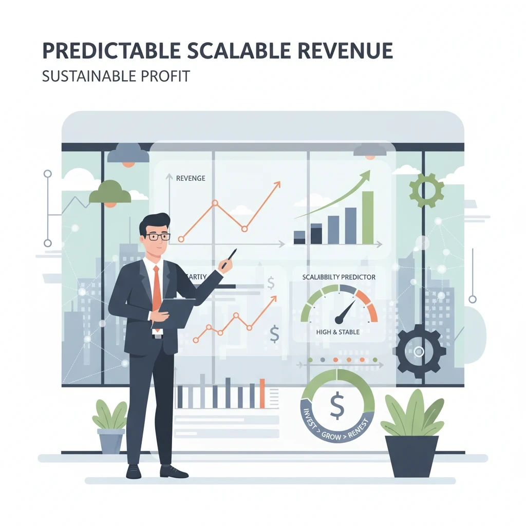 گسترش مقیاس و سود پایدار